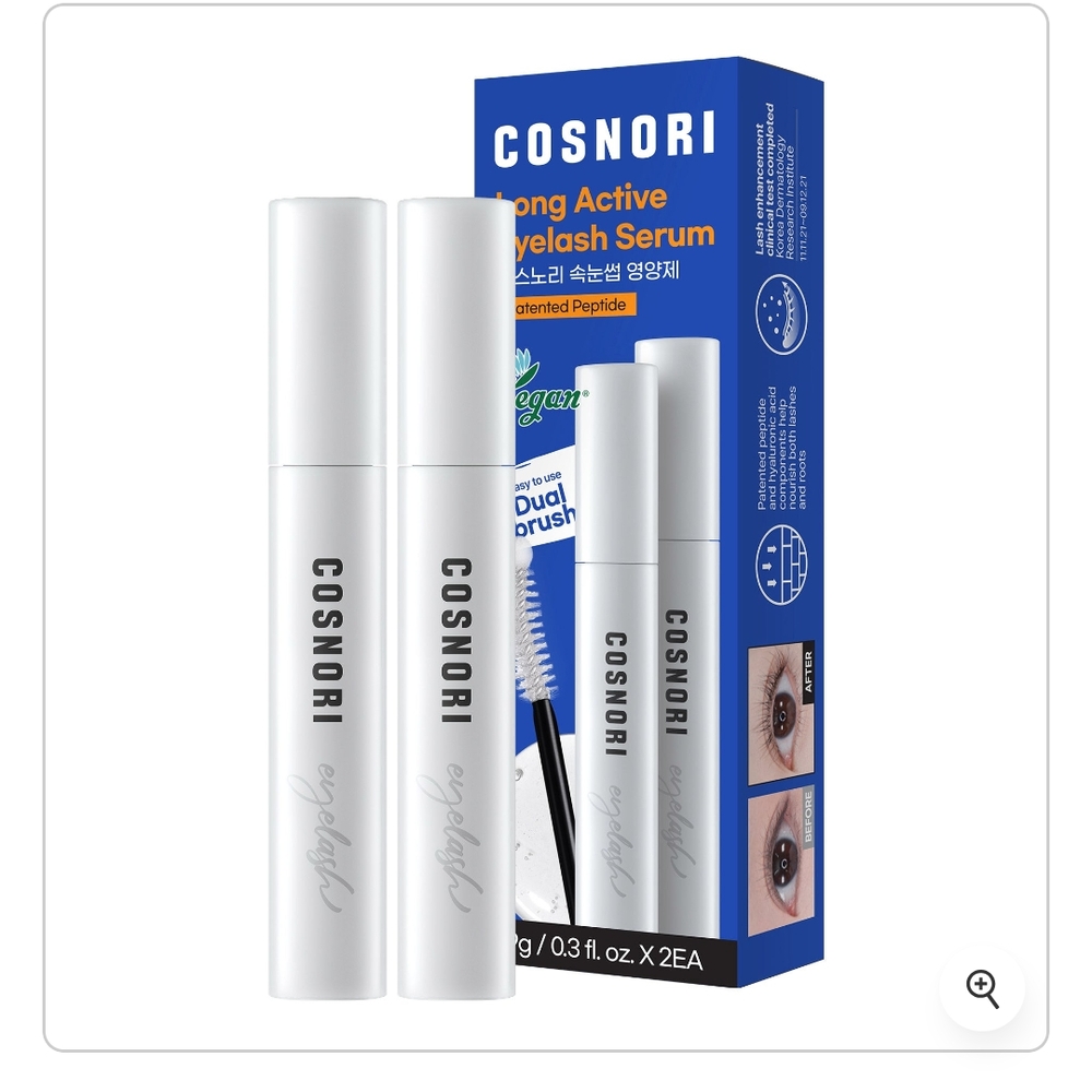 Long Active Eyelash Serum - White